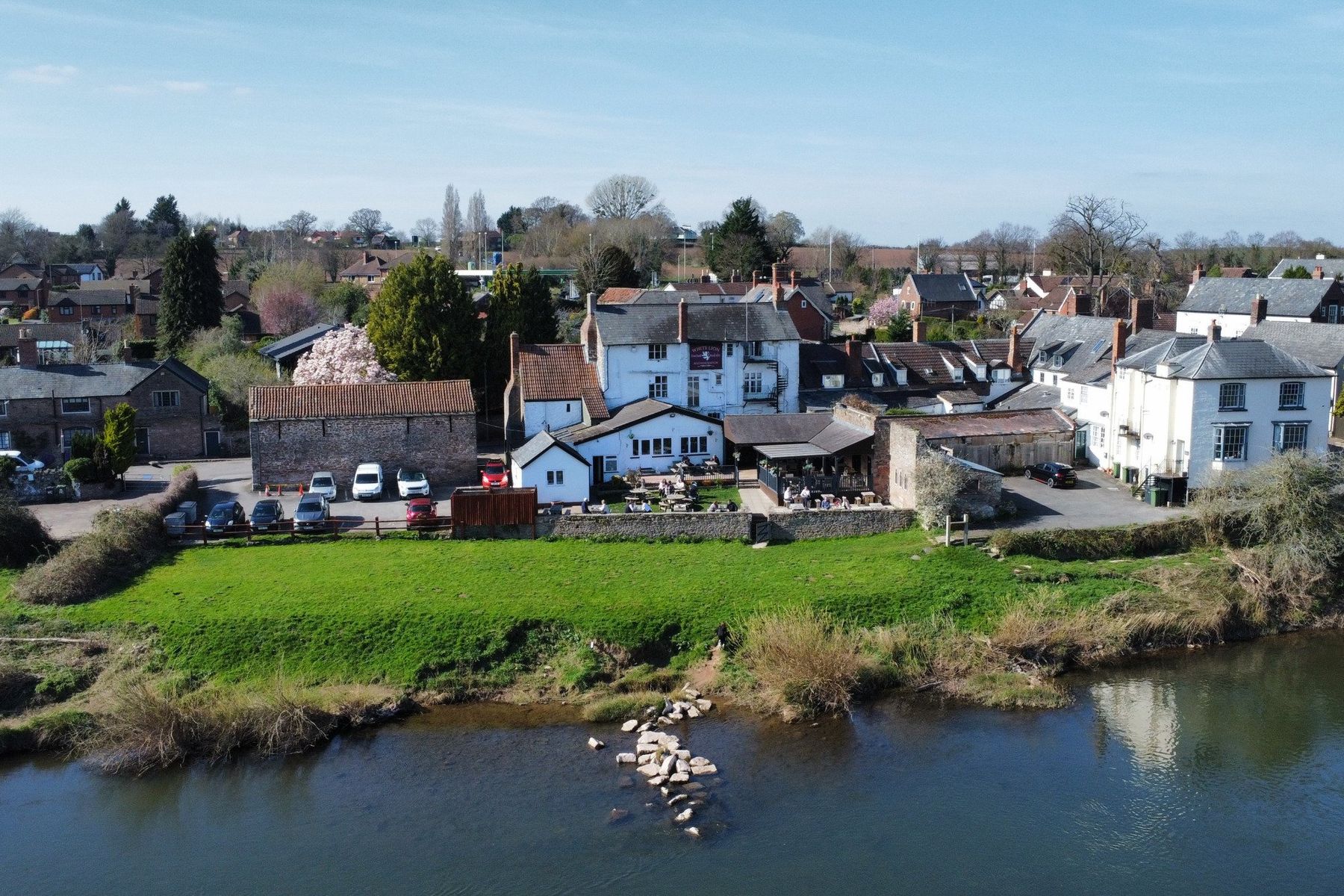 The White Lion from above