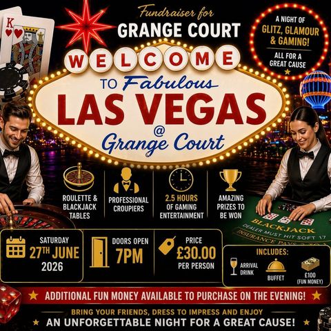 Casino Night Fundraiser at Grange Court