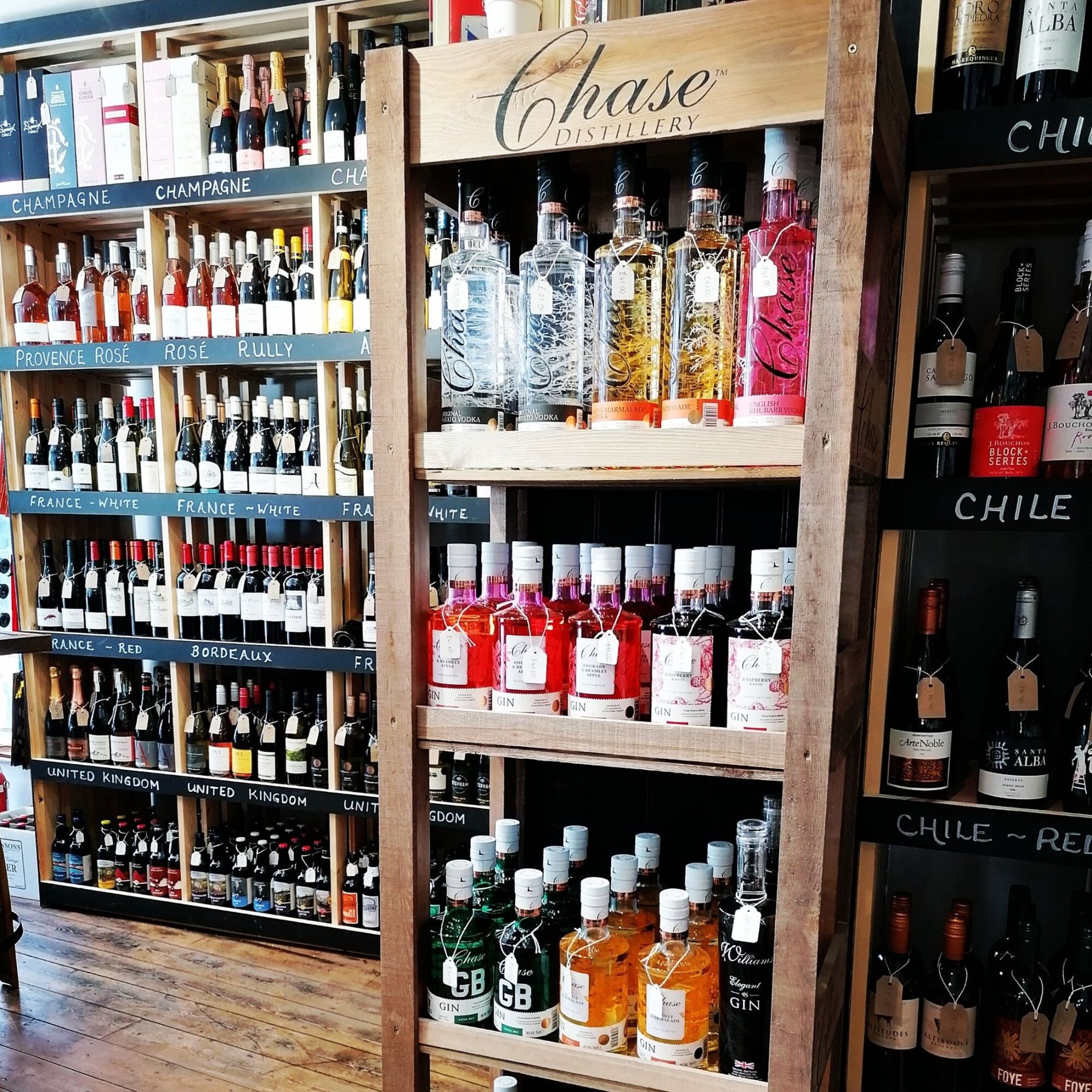 We also carry local brands