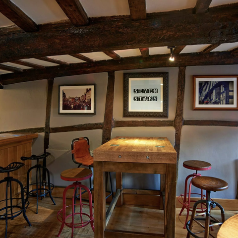 Inside the seven stars pub