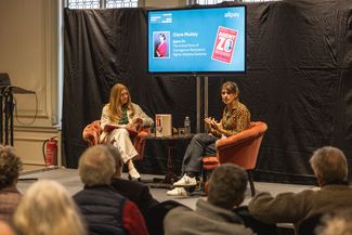 discussion panel at hereford military history festival 2025