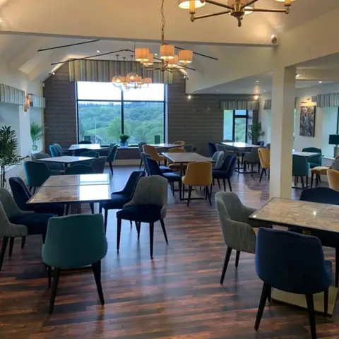 indoor restaurant setting