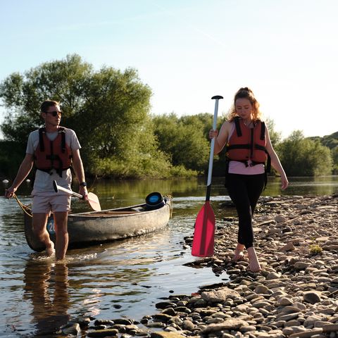 canoeing river wye