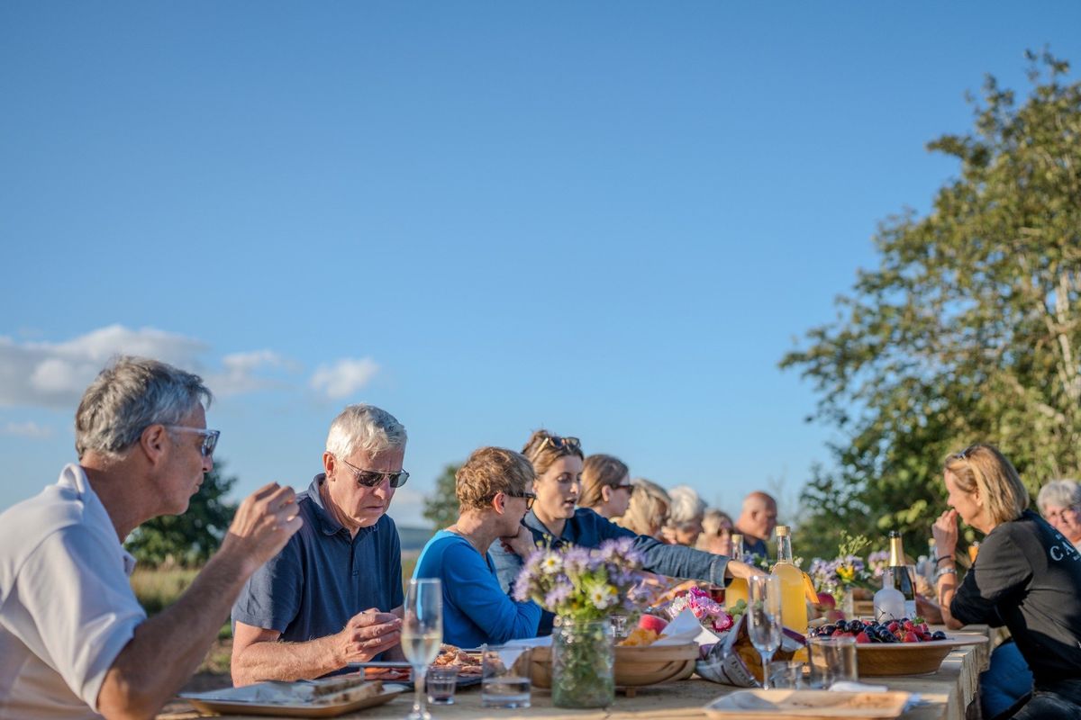 Vineyard dining