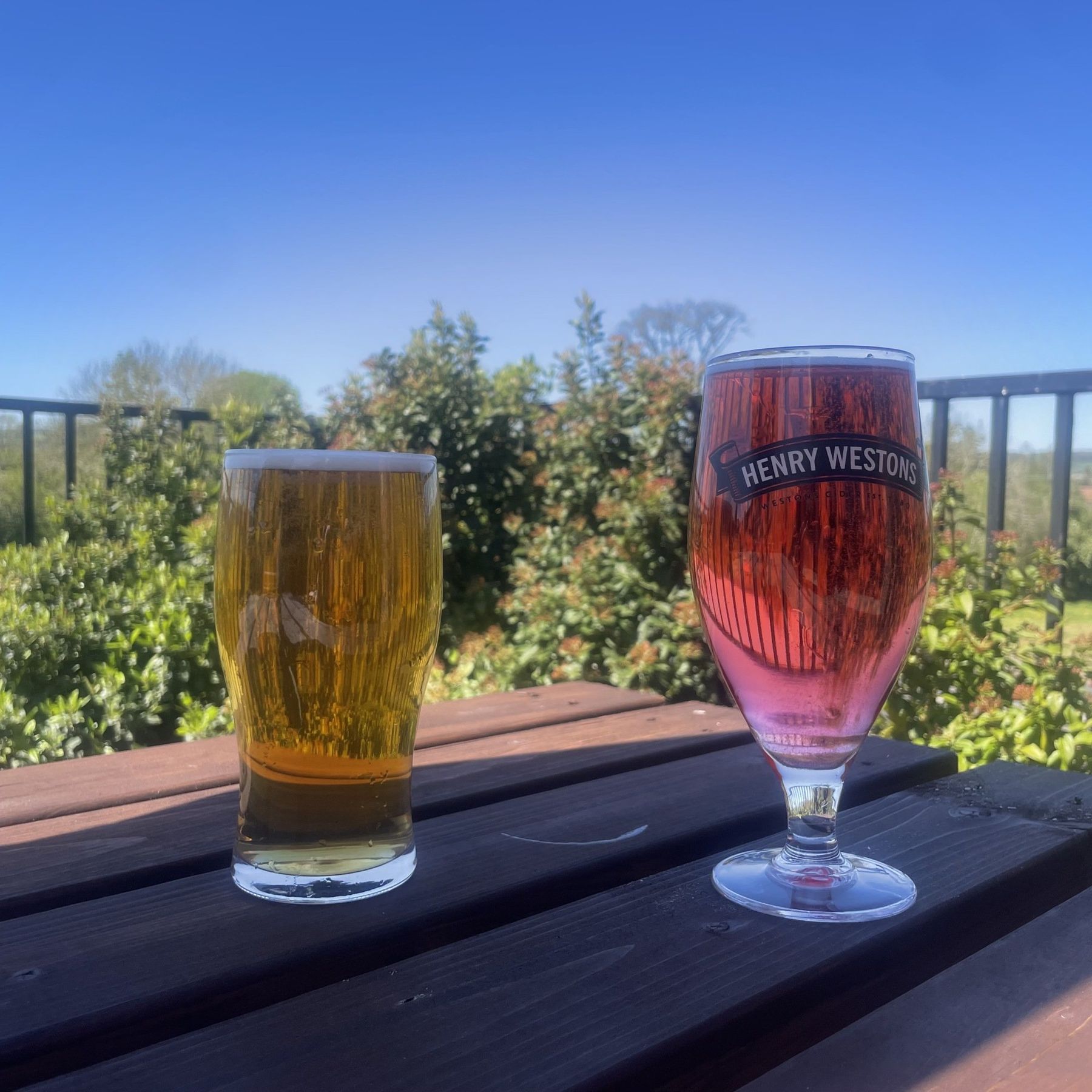 Local Cider and Real Ales