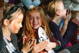Children enjoying he Family Festival at The Courtyard