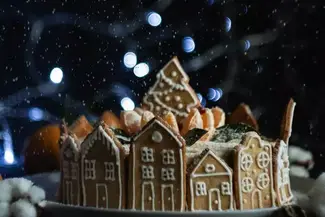 Gingerbread town