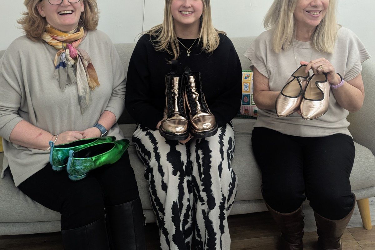 Creative Juice: Shiny Shoes Workshop