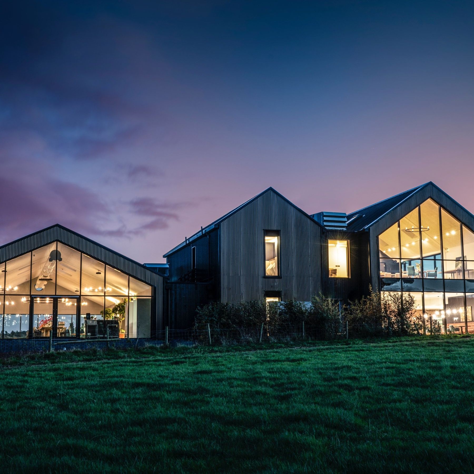 Crumplebury at night
