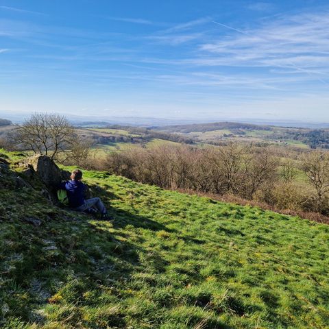A hilltop view