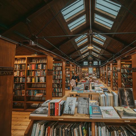Bookshop interior