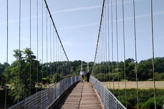 Sellack Boat Suspension Bridge