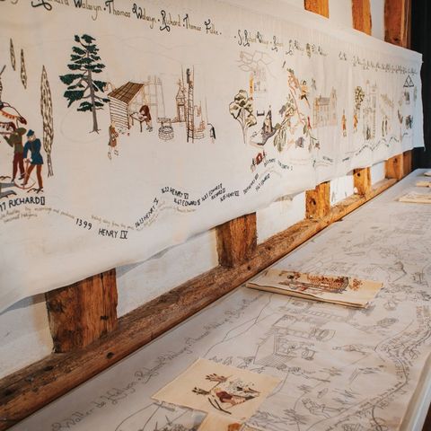 Hellens - A History in Stitches Open Day