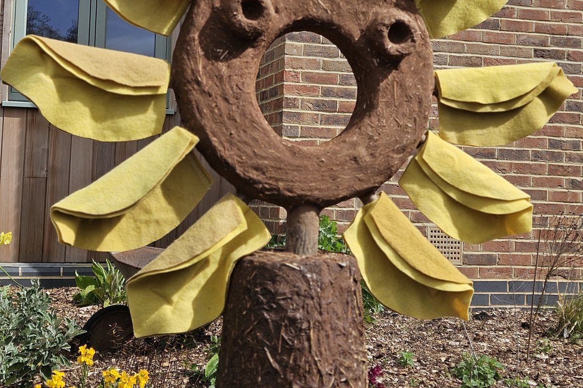The Golden Valley Sundial at Hay Castle