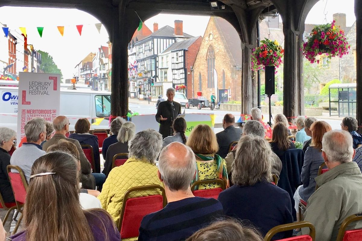 The Poetry Breakfast Under the Market house