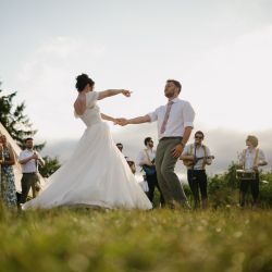 first dance in the orchard