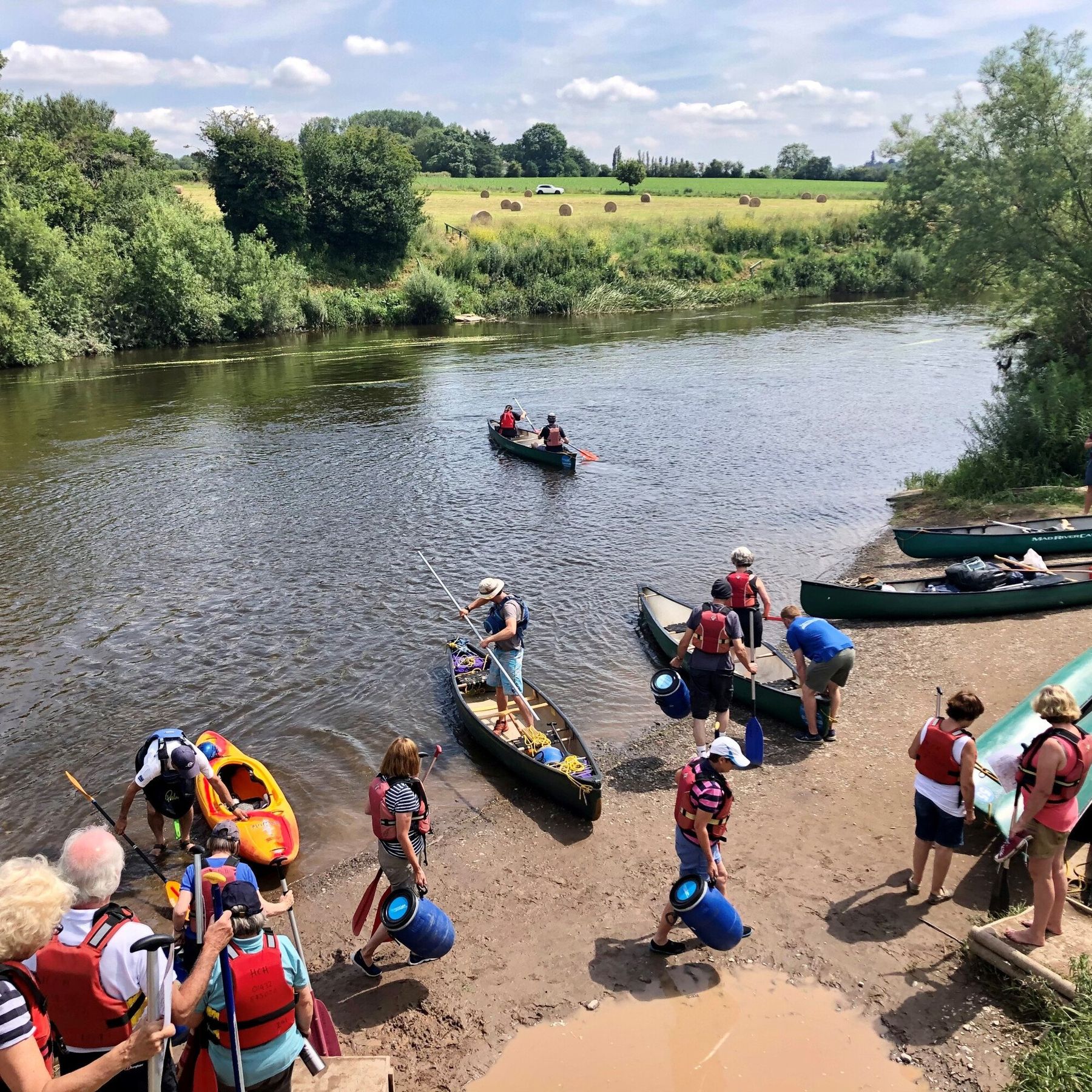 Great access to the river
