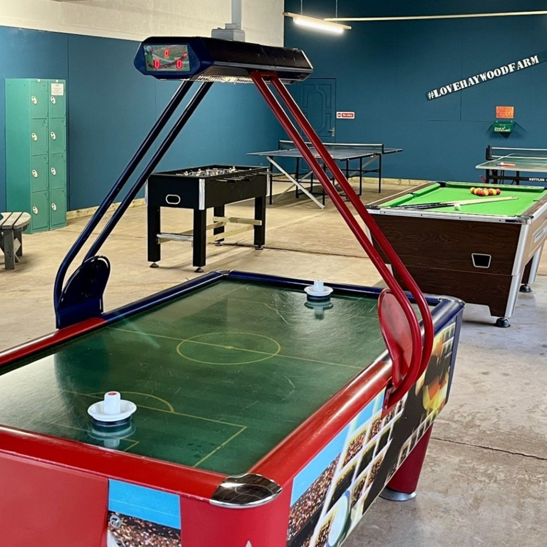Large games room