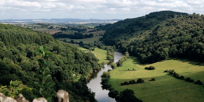 view of the wye from symonds yat
