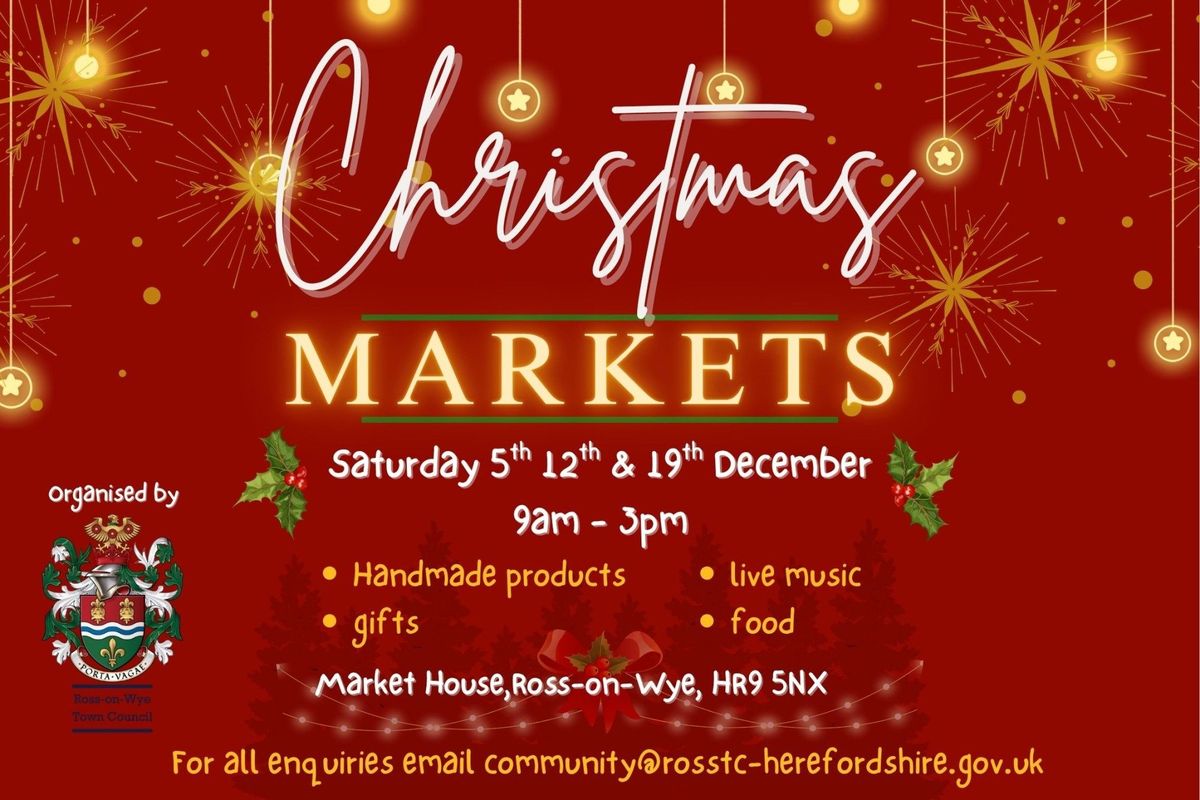Ross-on-Wye Christmas Markets 2026