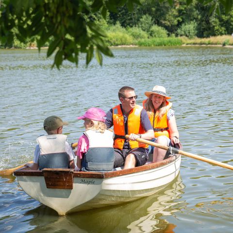Boating on the Lake
