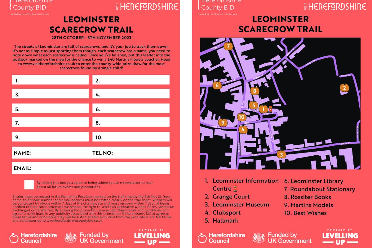 Halloween Trail Leaflet