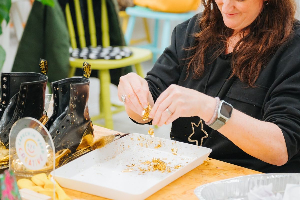 Creative Juice: Shiny Shoes Workshop