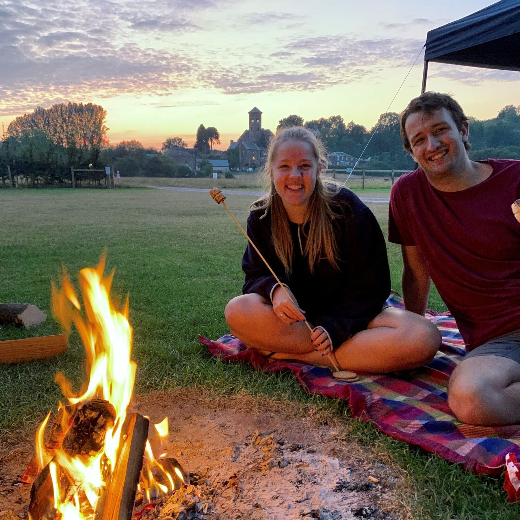 Campfires and marshmallows!