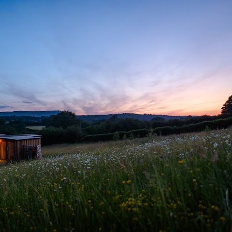 Cabin with views in the heart of Herefordshire countryside 
