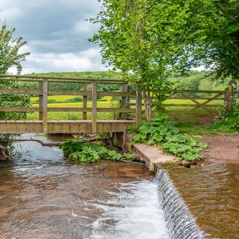 Bridge over Dore just beyond Peterchurch