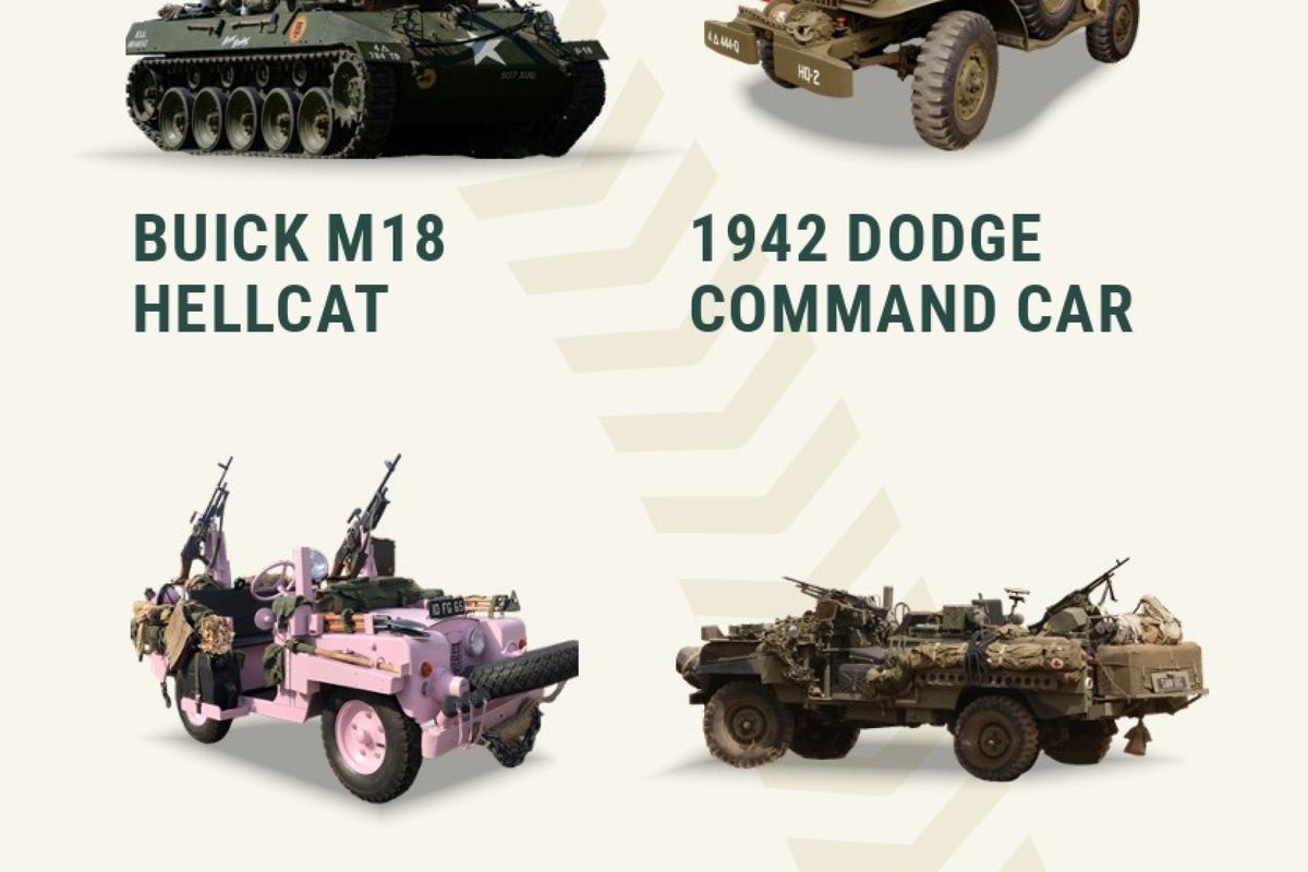 The Ledbury Convoy - Ledbury Military Vehicle Display