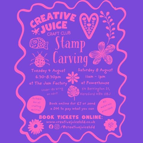 Creative Juice: August Craft Club