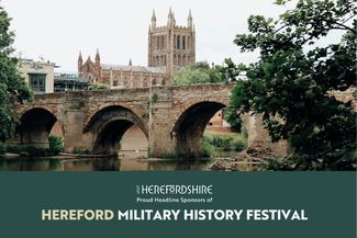 ad for hereford military history festival 2026