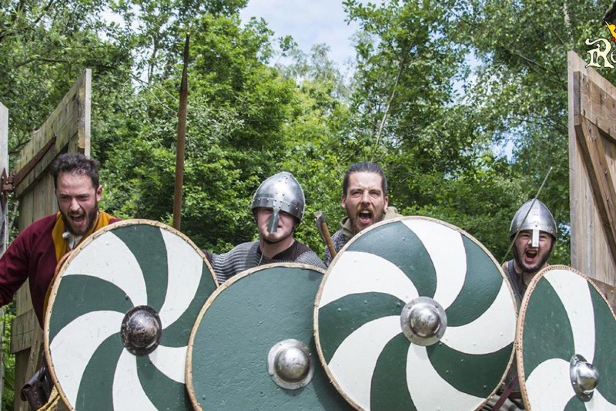 Viking warrior training