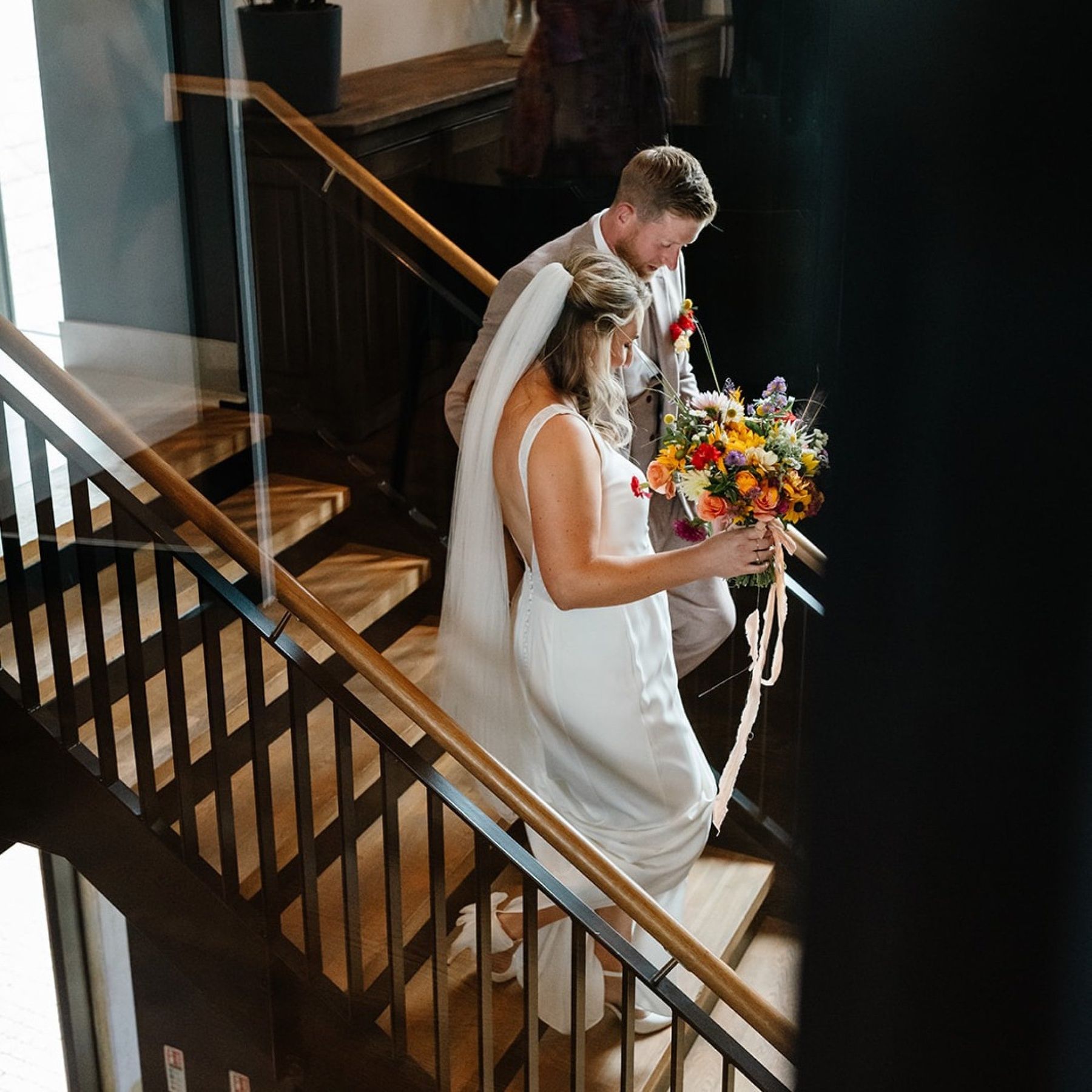 The staircase