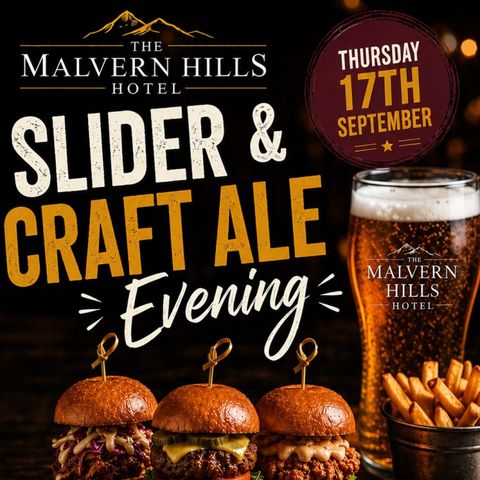 Sliders and Craft Ale