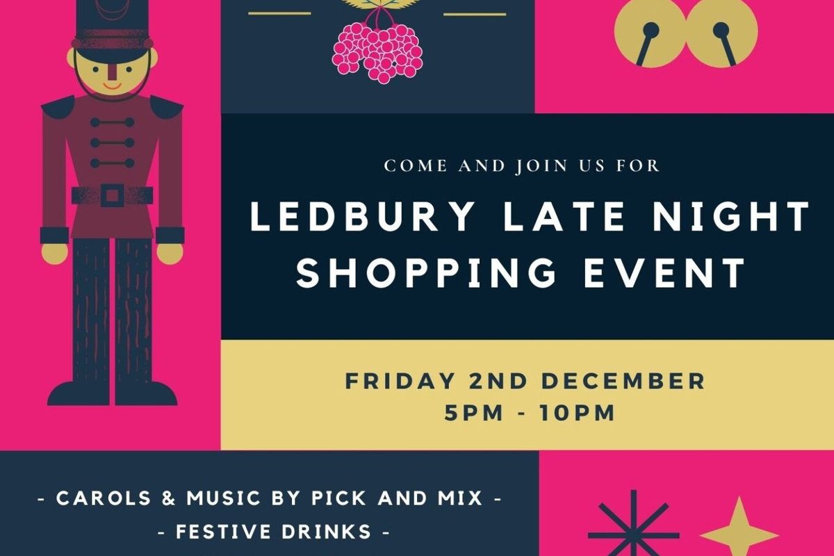 Late Night Shopping Poster