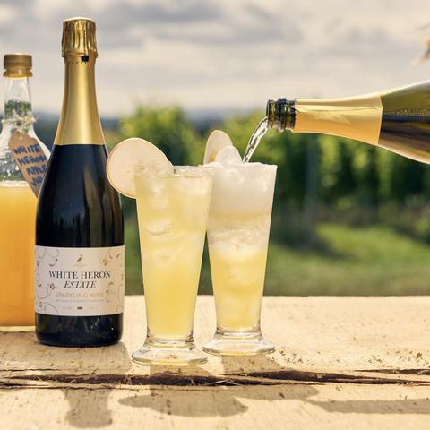 White Heron Wine cocktail