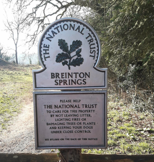 Breinton Springs is cared for the by the National Trust 