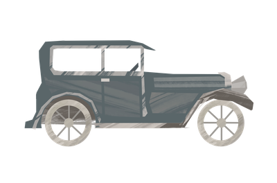 Model T Ford Car illustration