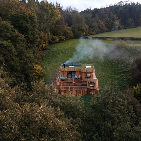 scandi cabin at the fold