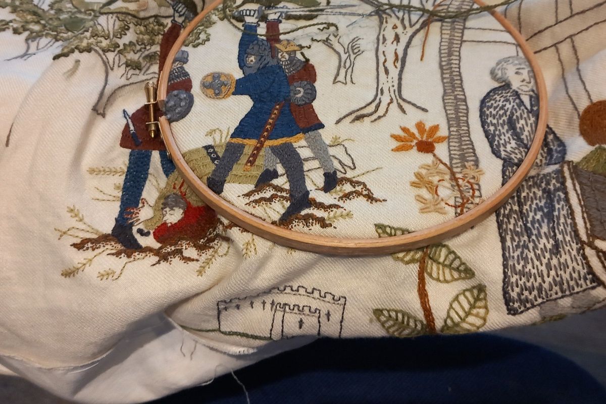 Hellens - A History in Stitches Open Day