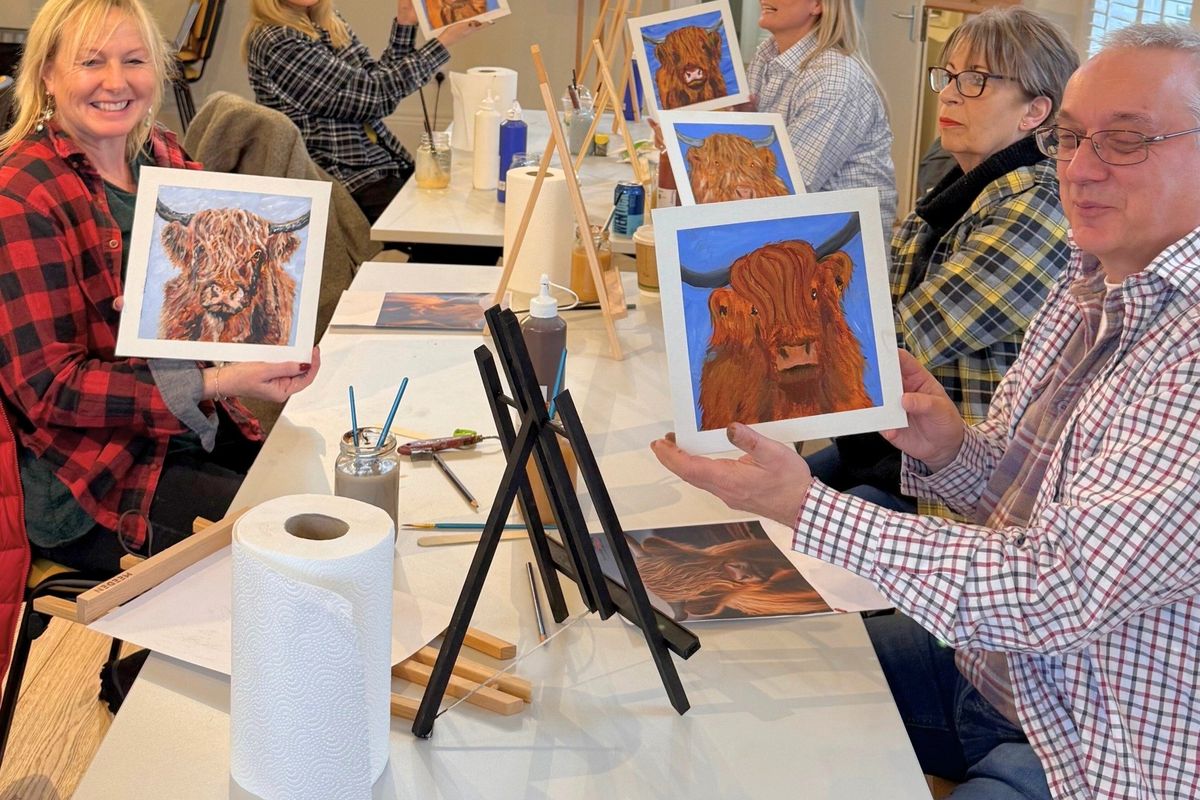 Happy artists