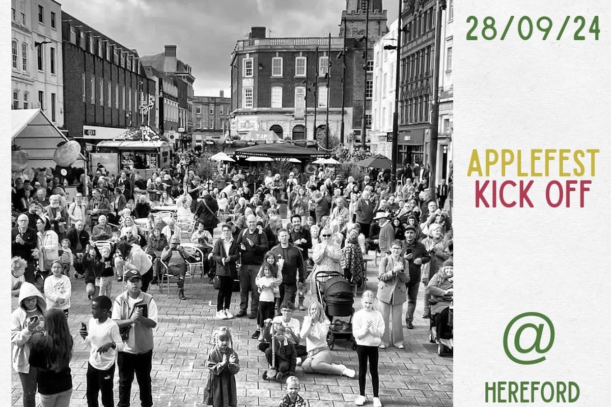 Applefest Kick Off poster
