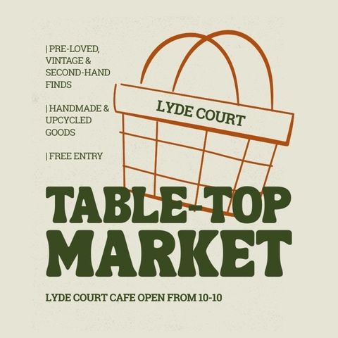 Indoor Table-Top Car Boot poster