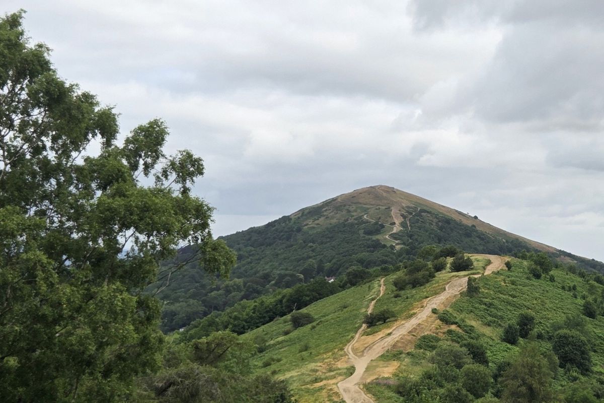 View of the hills