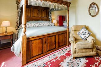 Bedroom at The Gables, Weobley