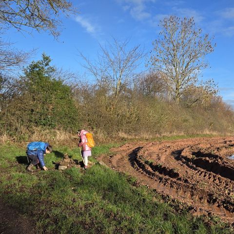 Family Walk: A river and orchards wander around Breinton