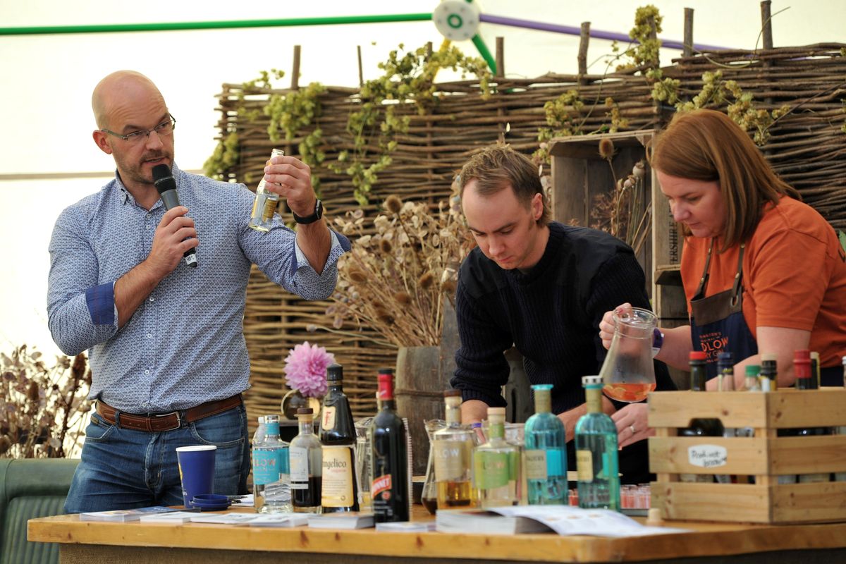 People Enjoying a demonstration