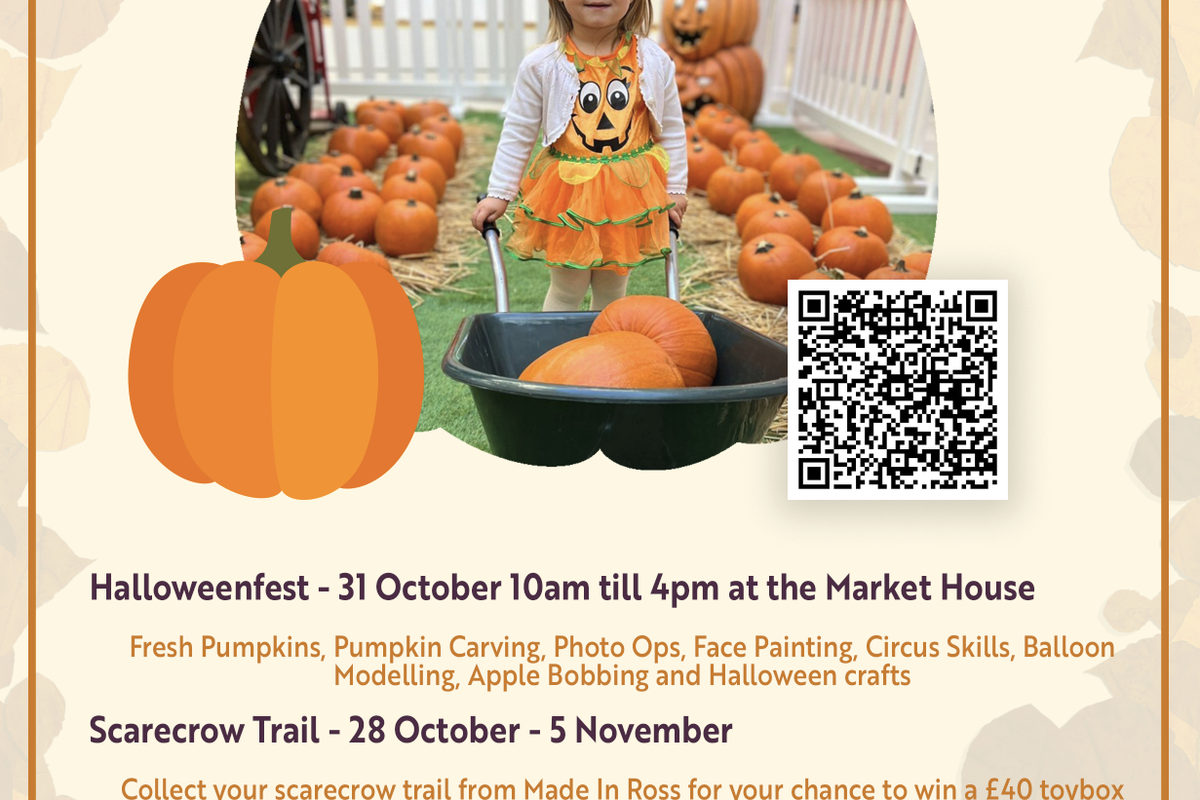 Autumnal Poster with the details of the Event
